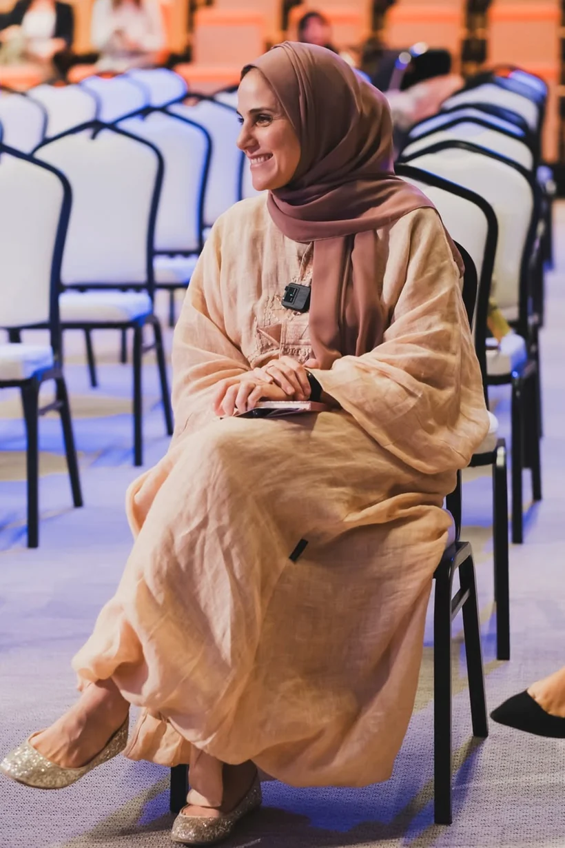 The founder of AlMayameen Montessori